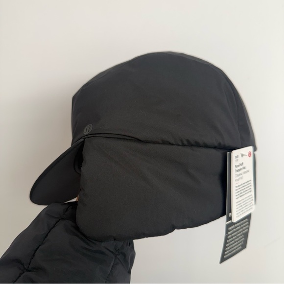 Lululemon Pure Puff Trapper Hat Black Size XS/S NWT - Picture 2 of 5